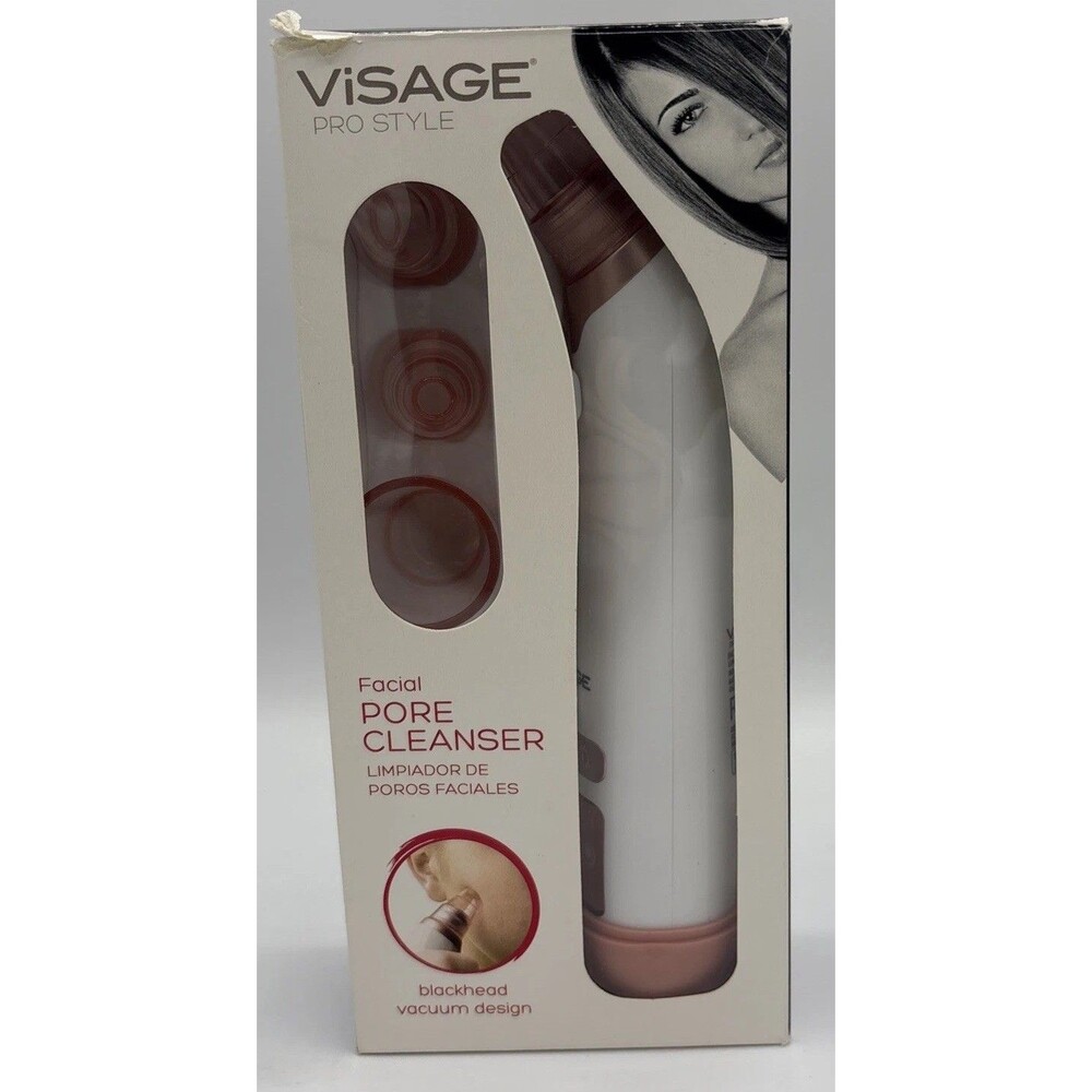 Visage Pro Style Facial Pore Cleanser Blackhead Vacuum Design..